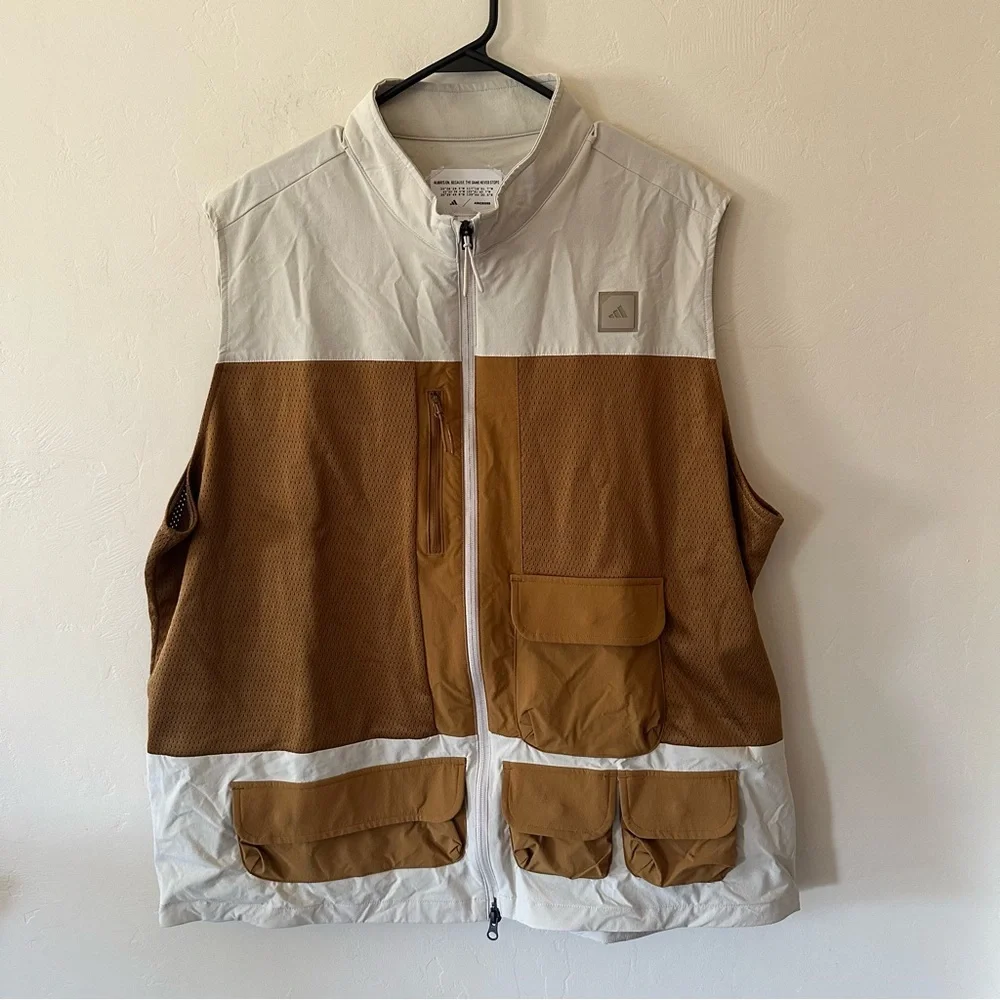 Adidas ADX FZ Golf Vest - Picture 4 of 10